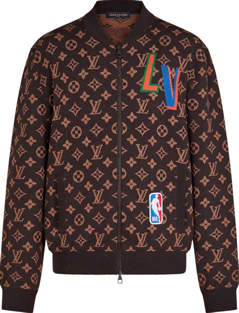 mens louis vuitton bomber jacket|louis vuitton monogram jacket.